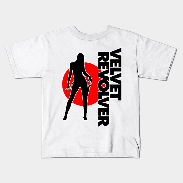 Velvet Revolver Kids T-Shirt by Jennifer Bourbonnais